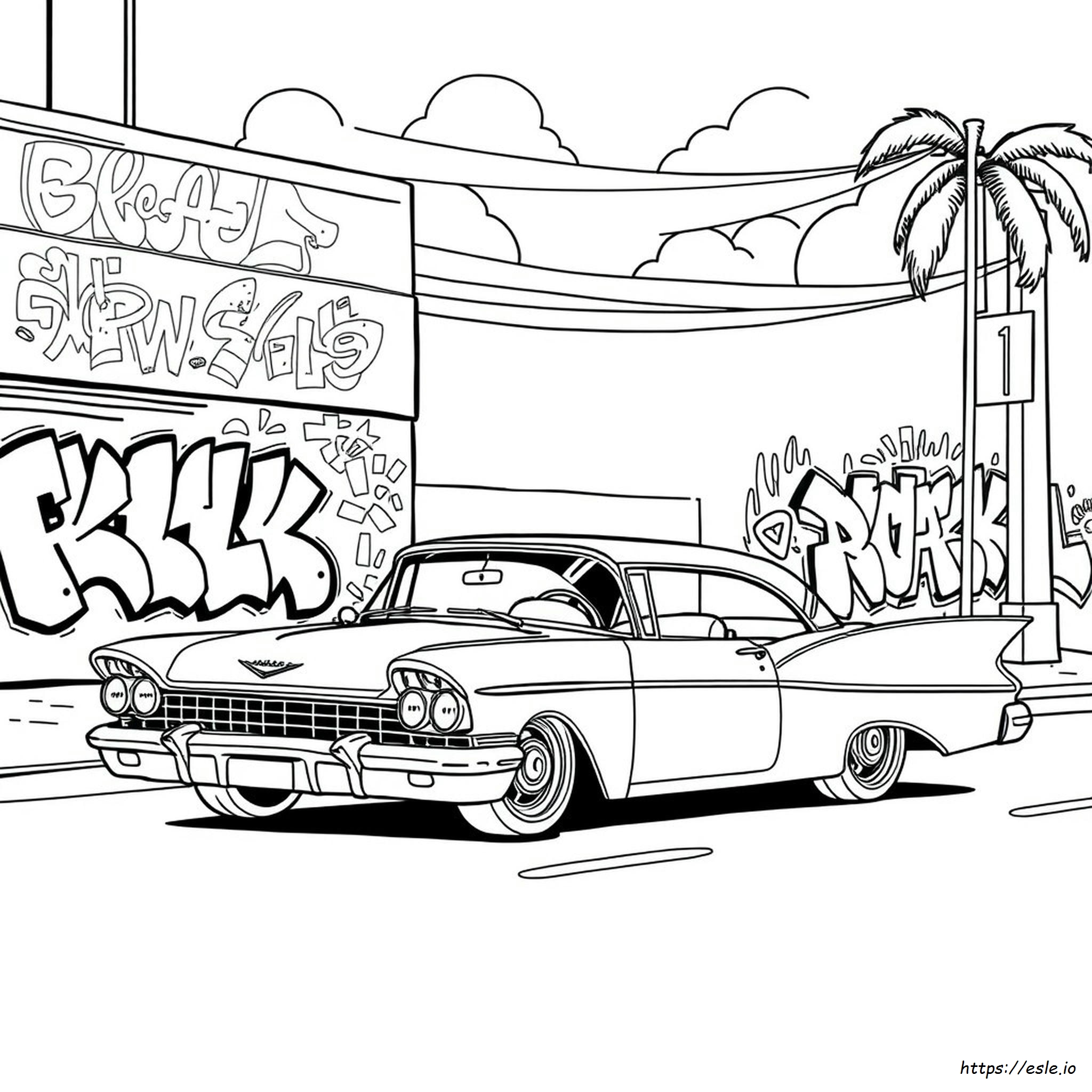 Lowrider Coloring Pages