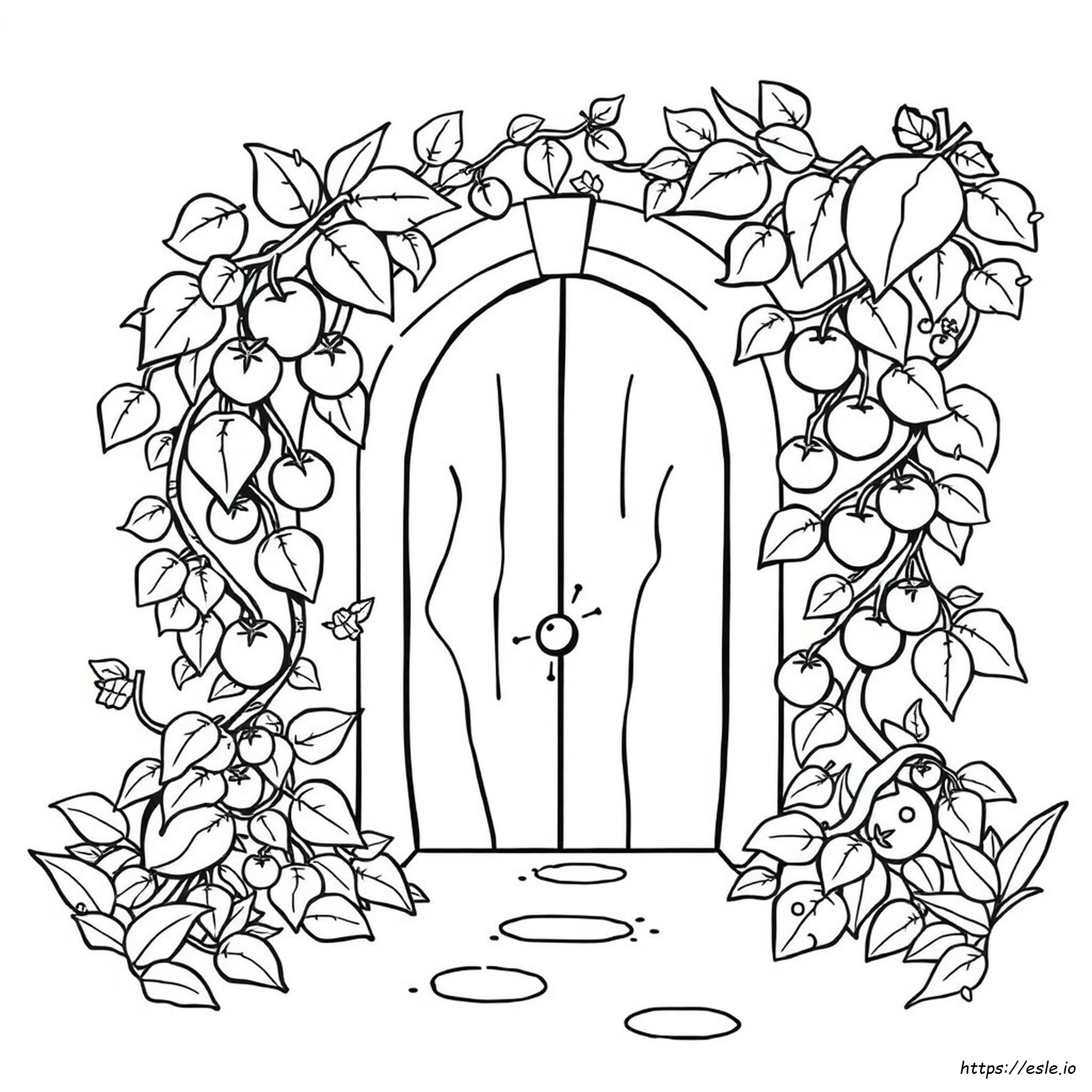 Portal Fruit Coloring Page