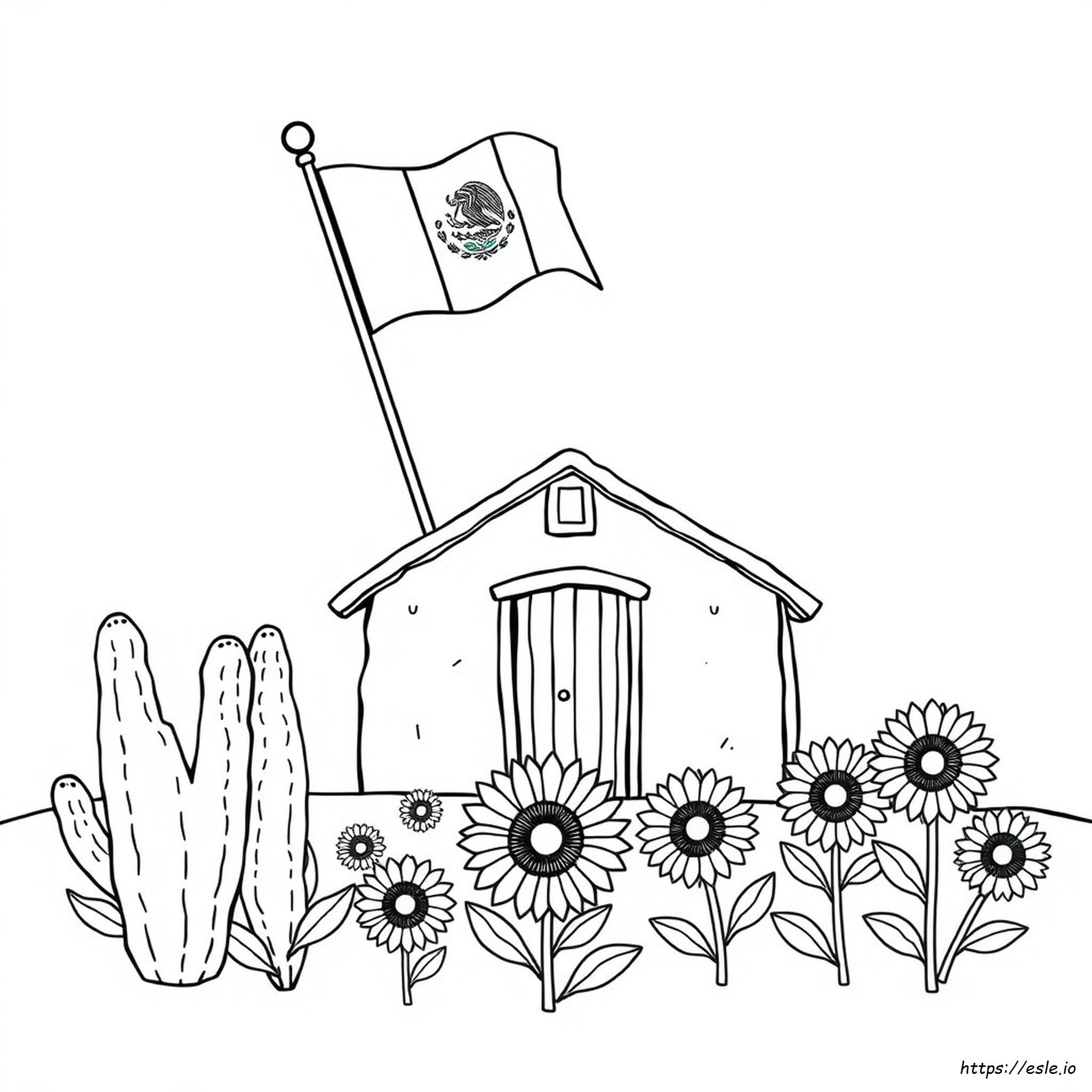 Mexiko Ausmalbilder