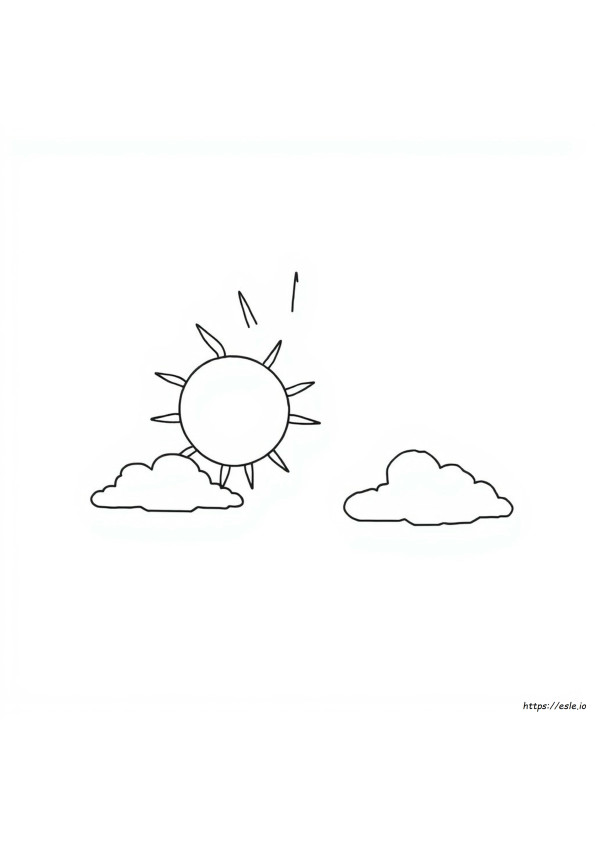 Coloriages Gratuits Soleil Et Lune