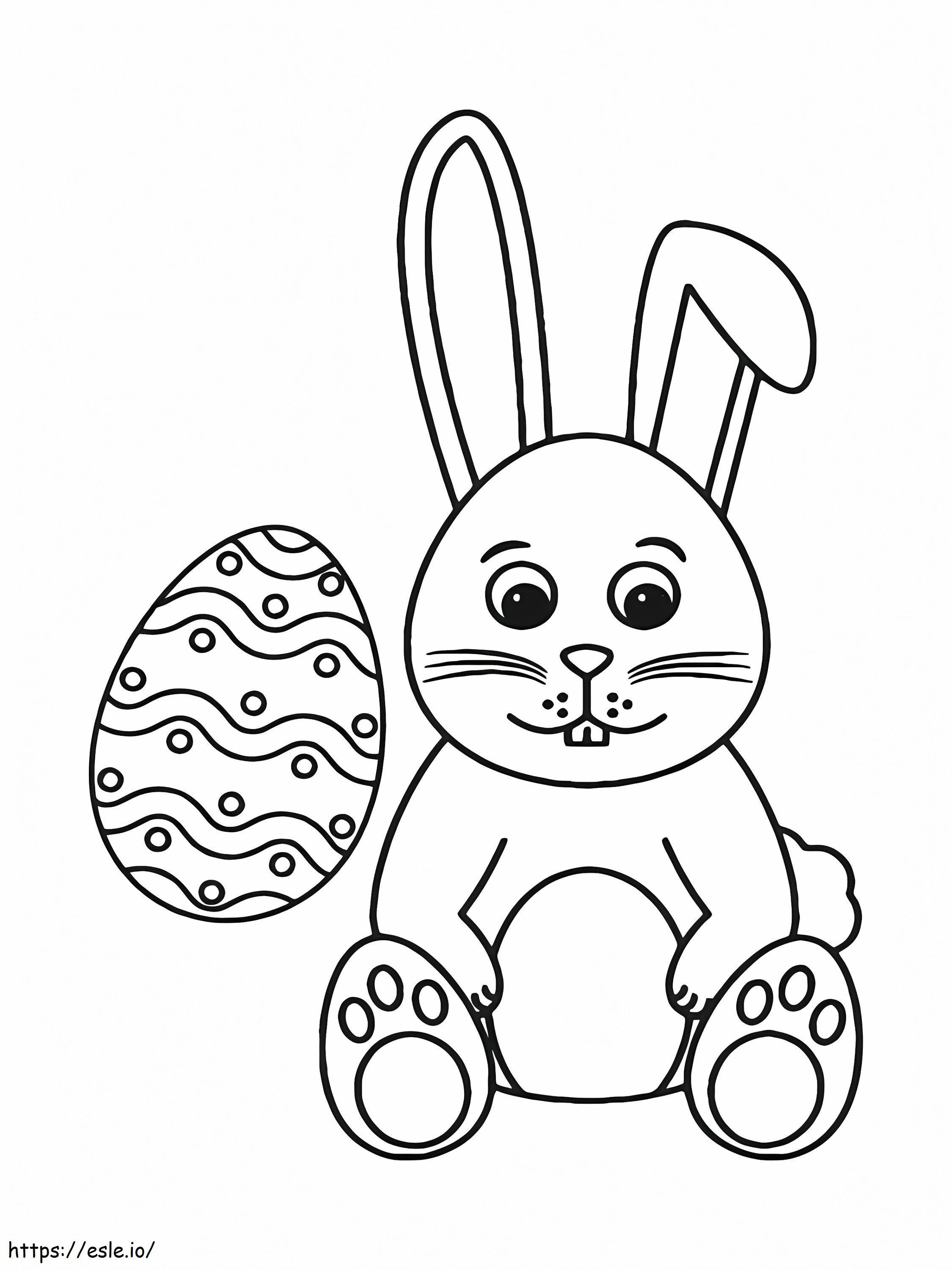 paskalya tavşanı ve yumurta boyama