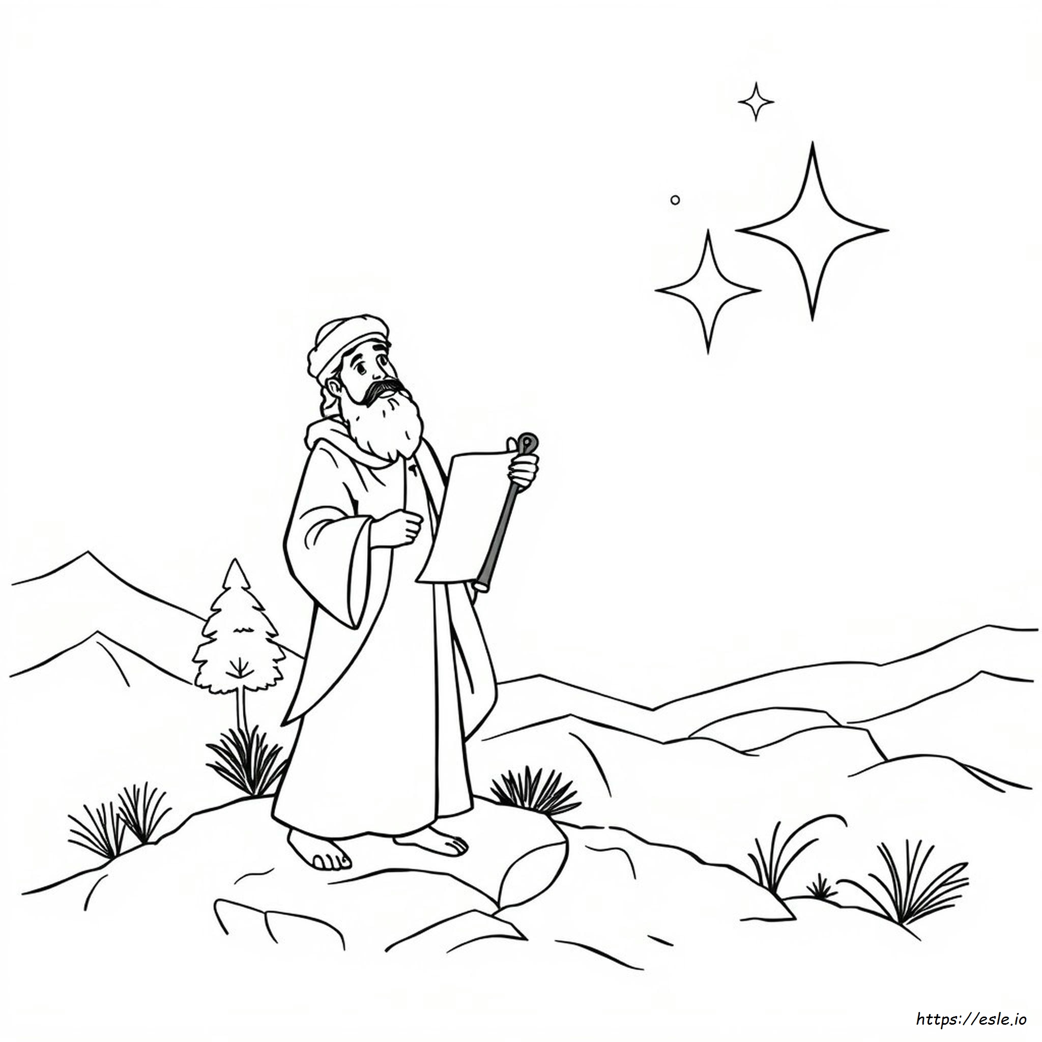 Prophets Told About Jesus Coloring Page