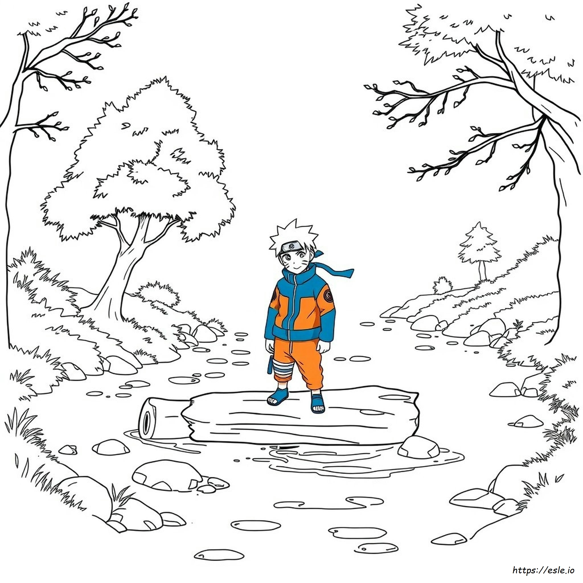 Anime Colouring Pages Naruto