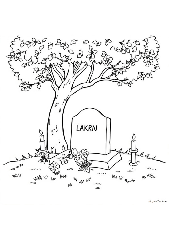 Pagini De Colorat Cu Funeralii