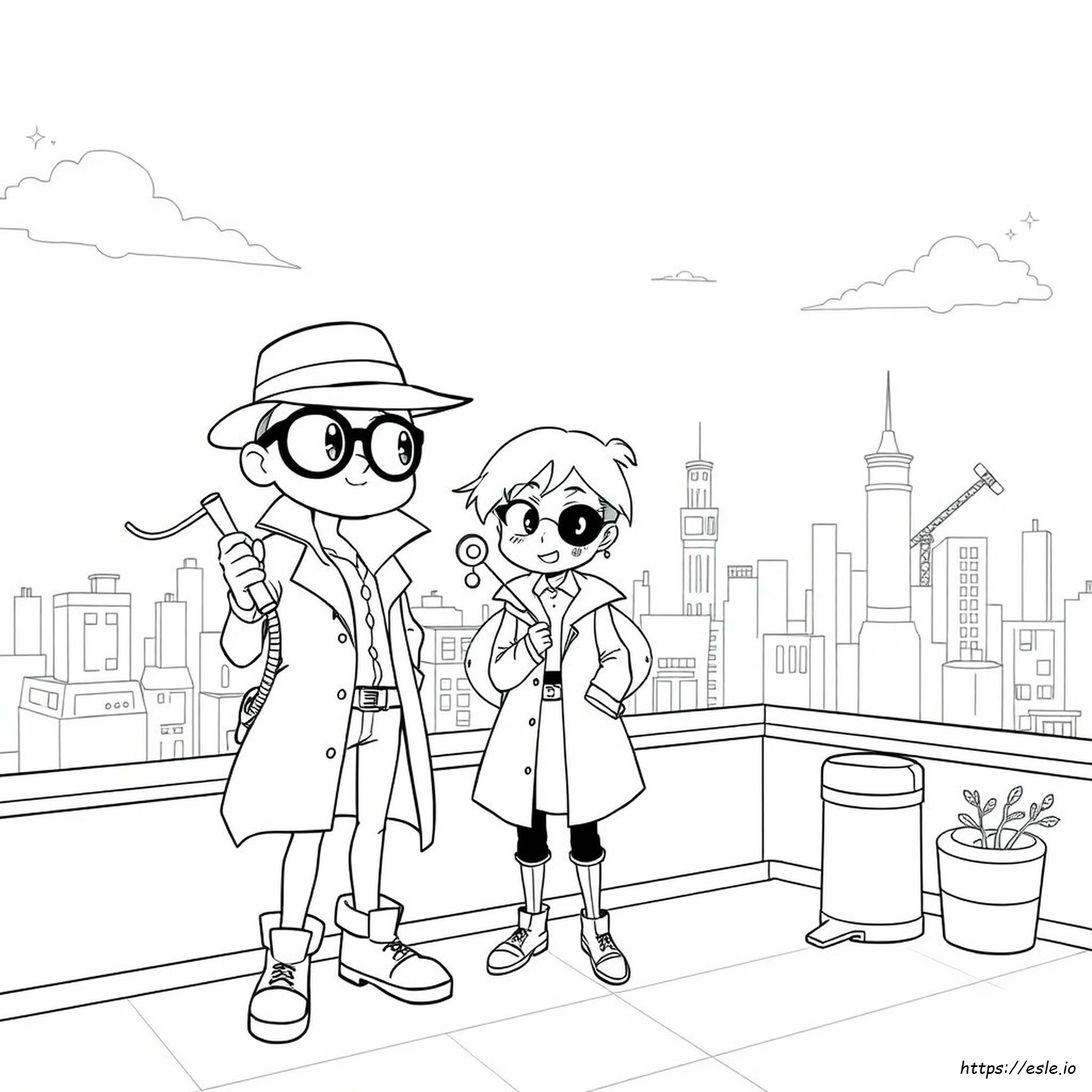 Anime Spy X Family Ausmalbilder