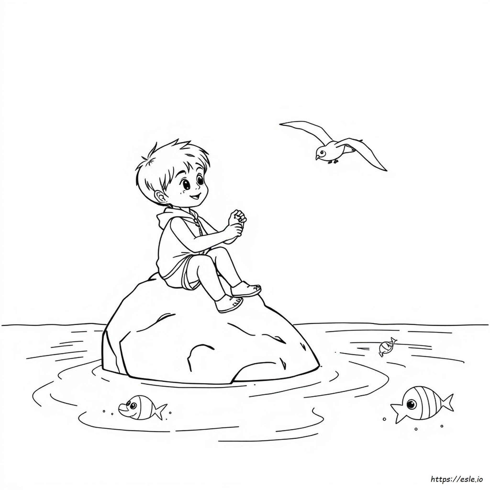 Luca Pixar Coloring Pages