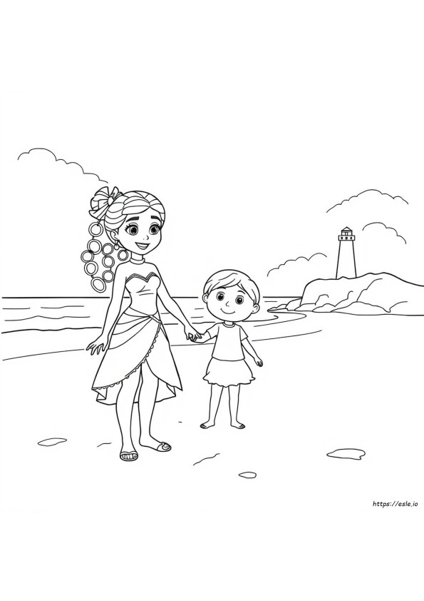 Mia And Me Disegni Da Colorare