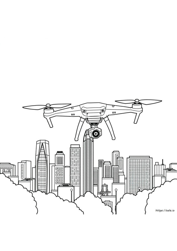 Drone Kleurplaten