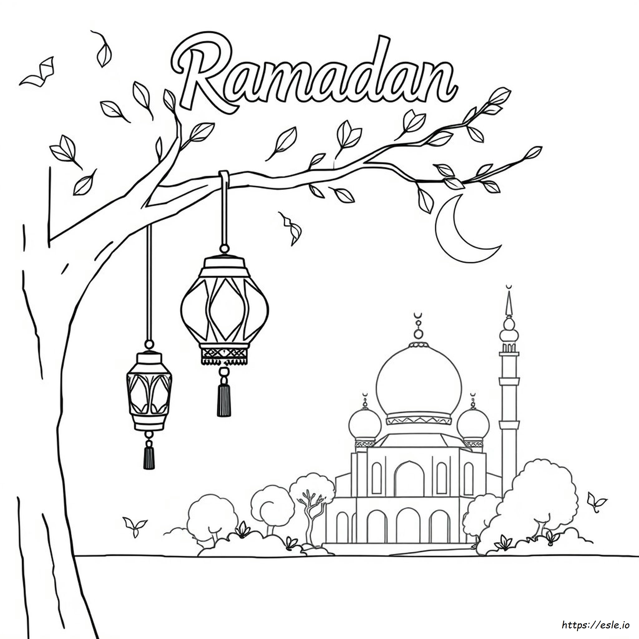 Free Printable Ramadan Coloring Pages