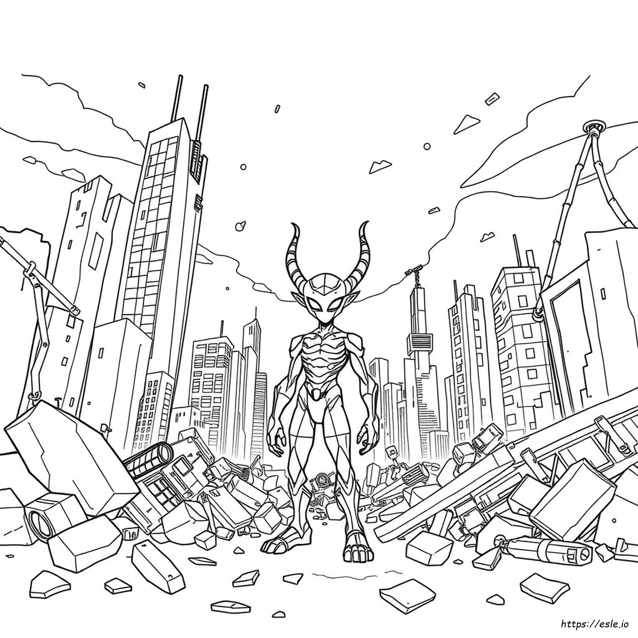 Biollante Coloring Pages