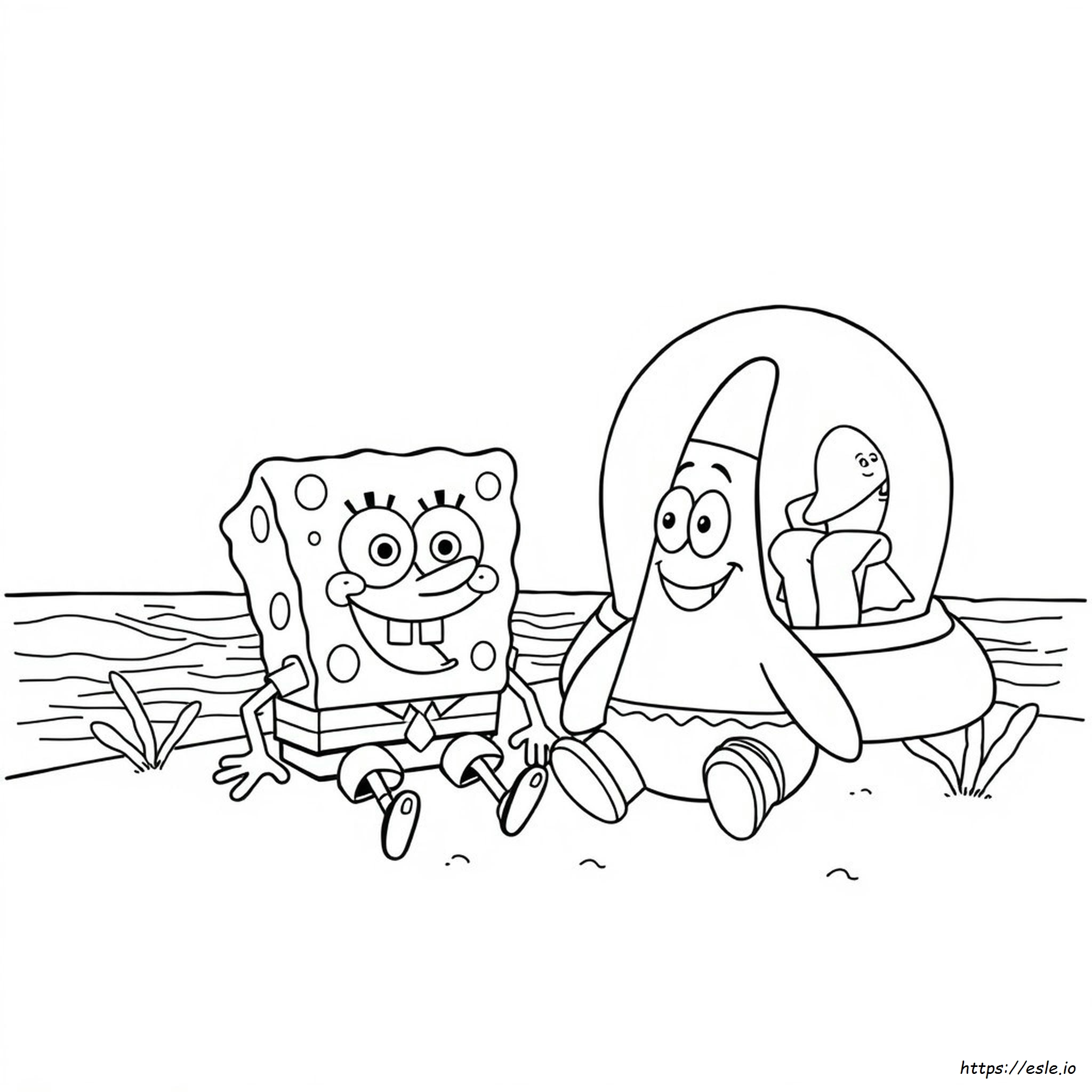 Free Printable Spongebob Characters Coloring Pages