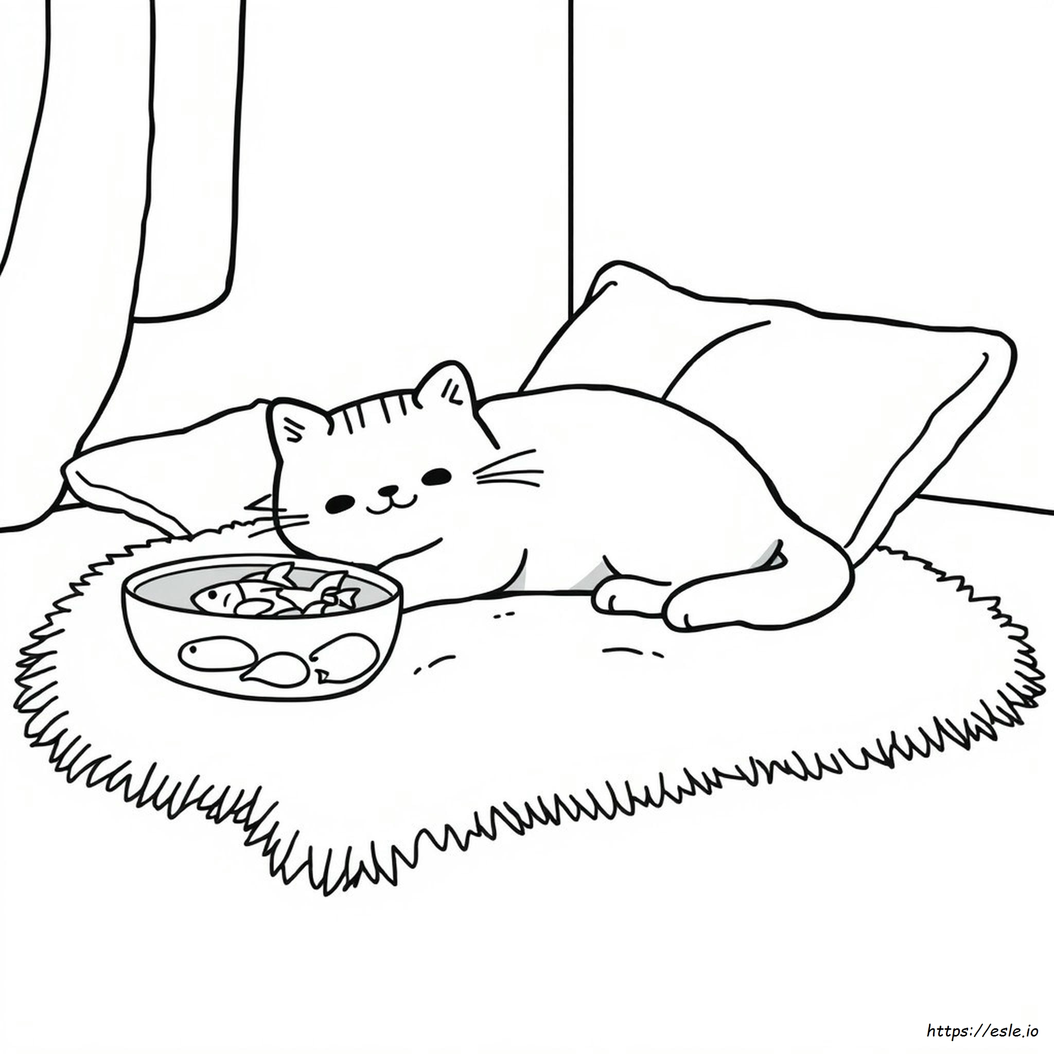 Pusheen Dog Coloring Pages