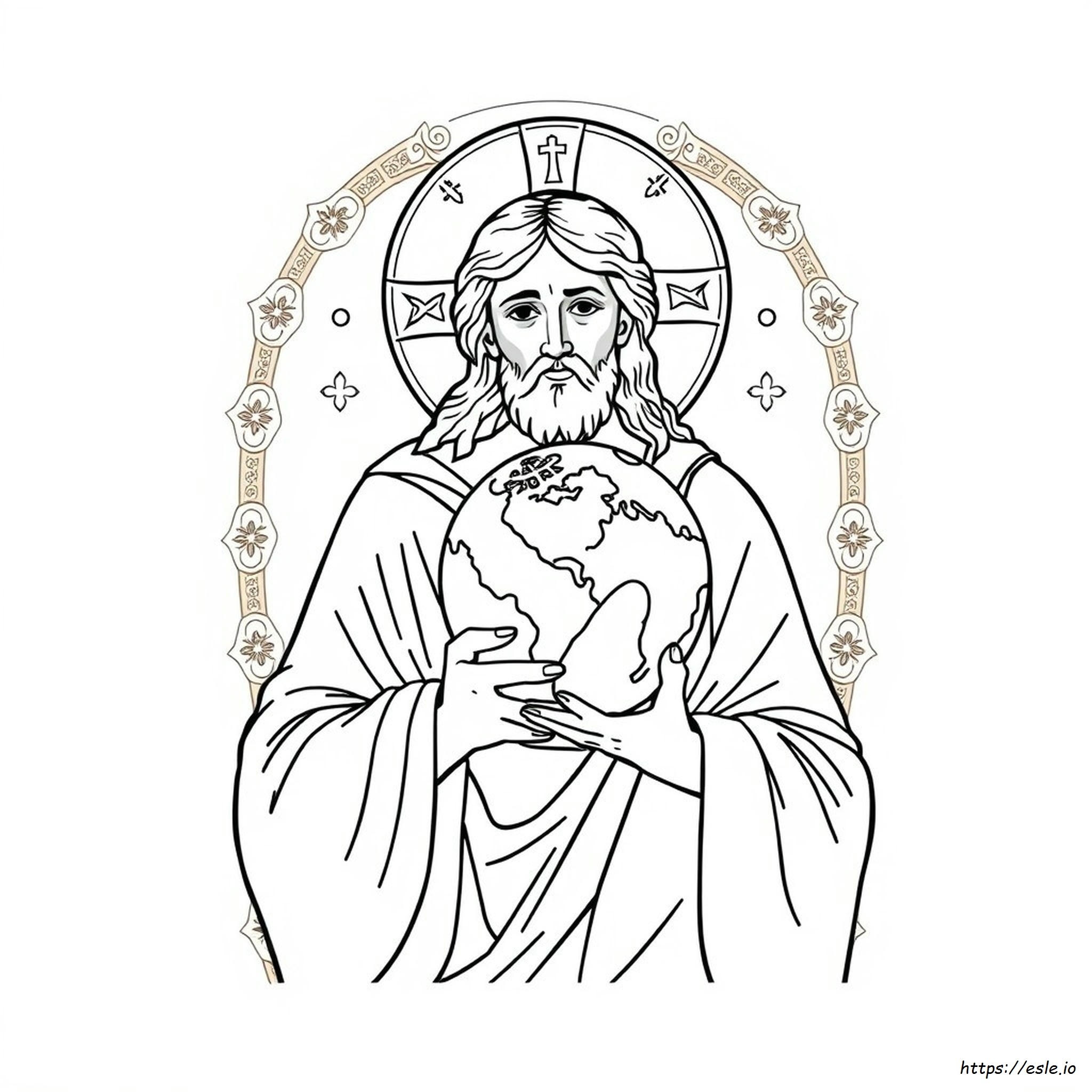 Orthodox Icon Coloring Pages