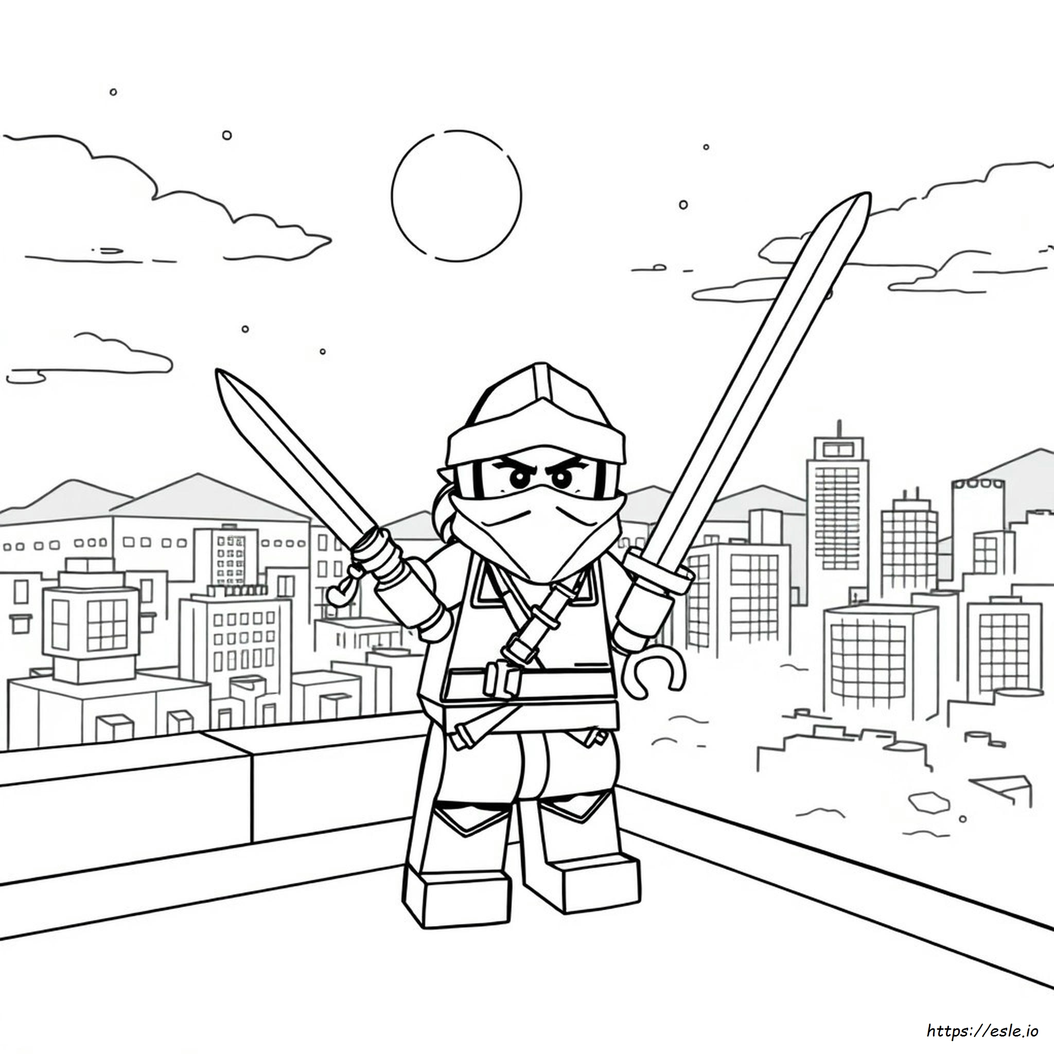 Ninja Coloring Pages To Print