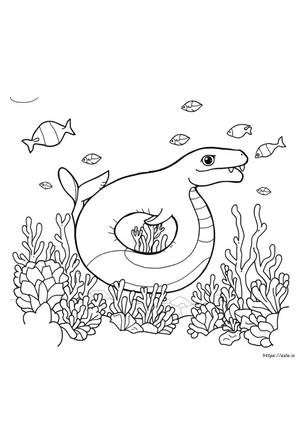 Coloriage Bête De La Mer Rouge