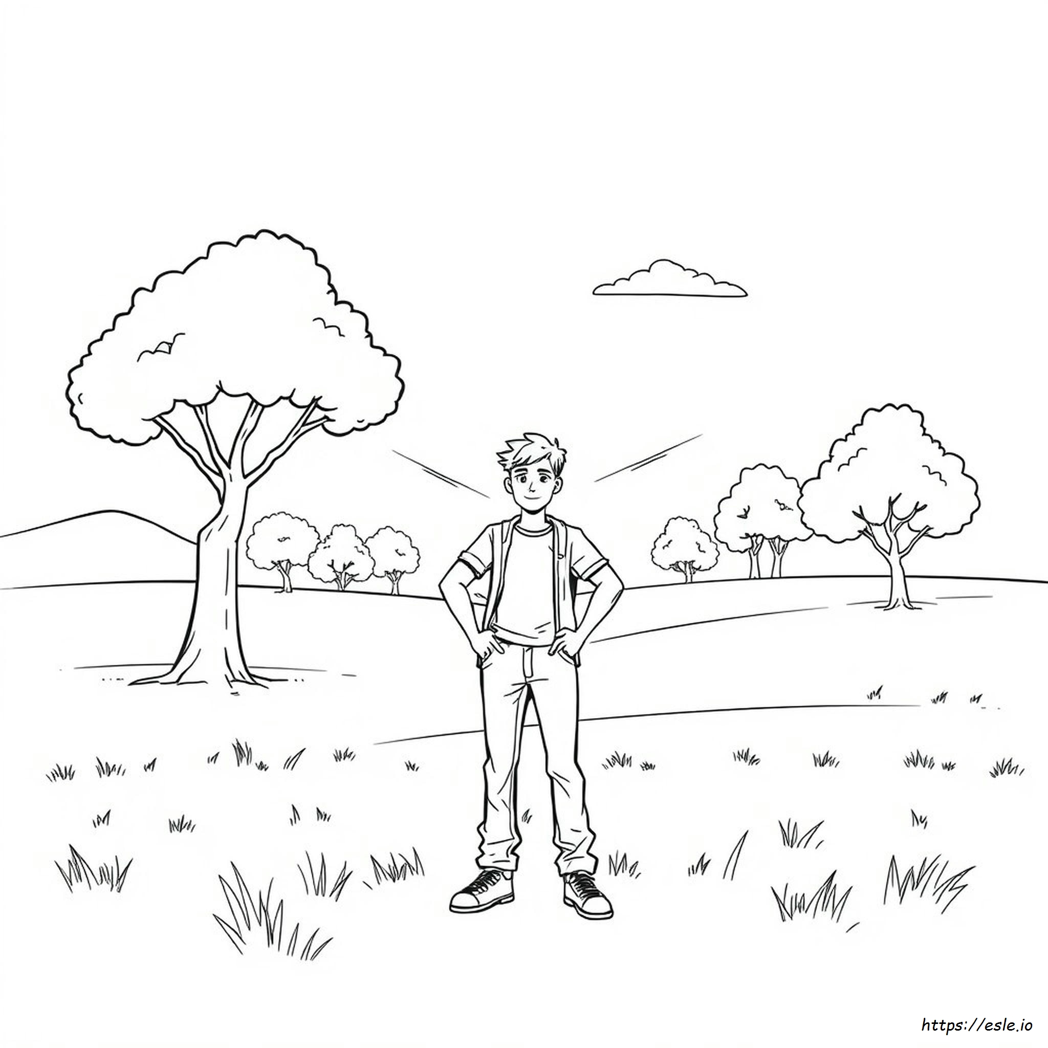 Adult Character Coloring Pages