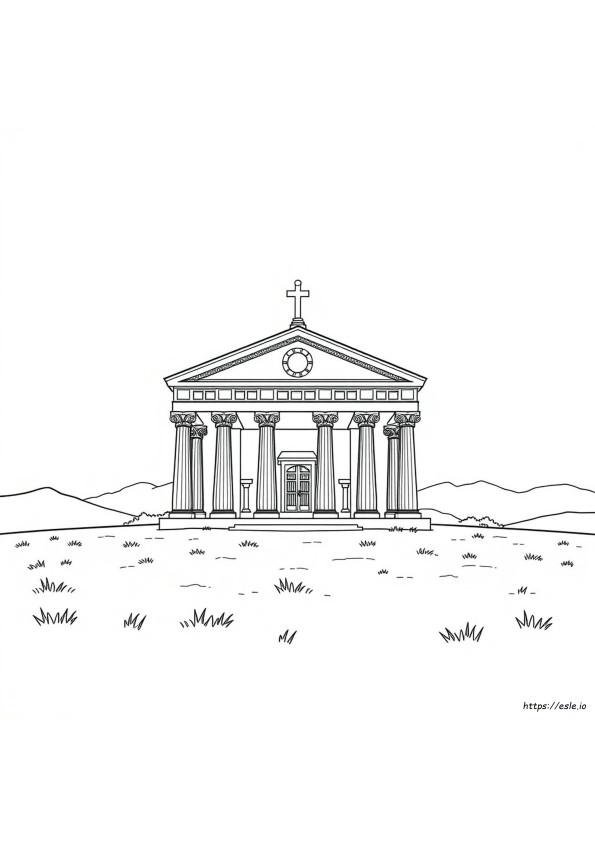 Coloring Page Of The Tabernacle
