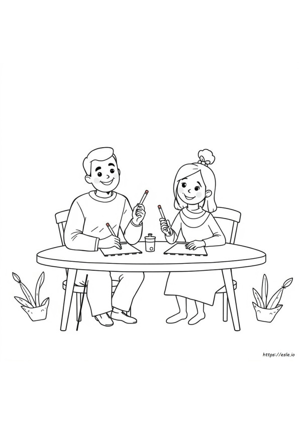 Parents Coloring