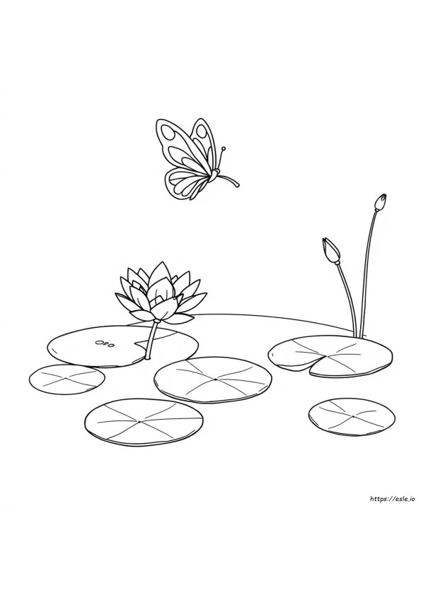Desenhos De Lago Para Colorir Grátis