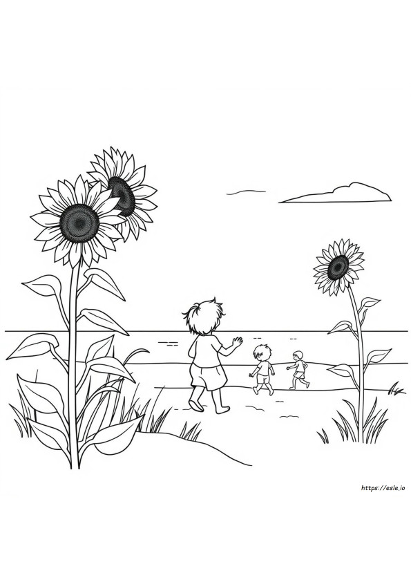 Semplici Disegni Estivi Da Colorare E Stampare