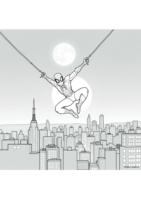 Spider Man Kleurplaten Kinderen