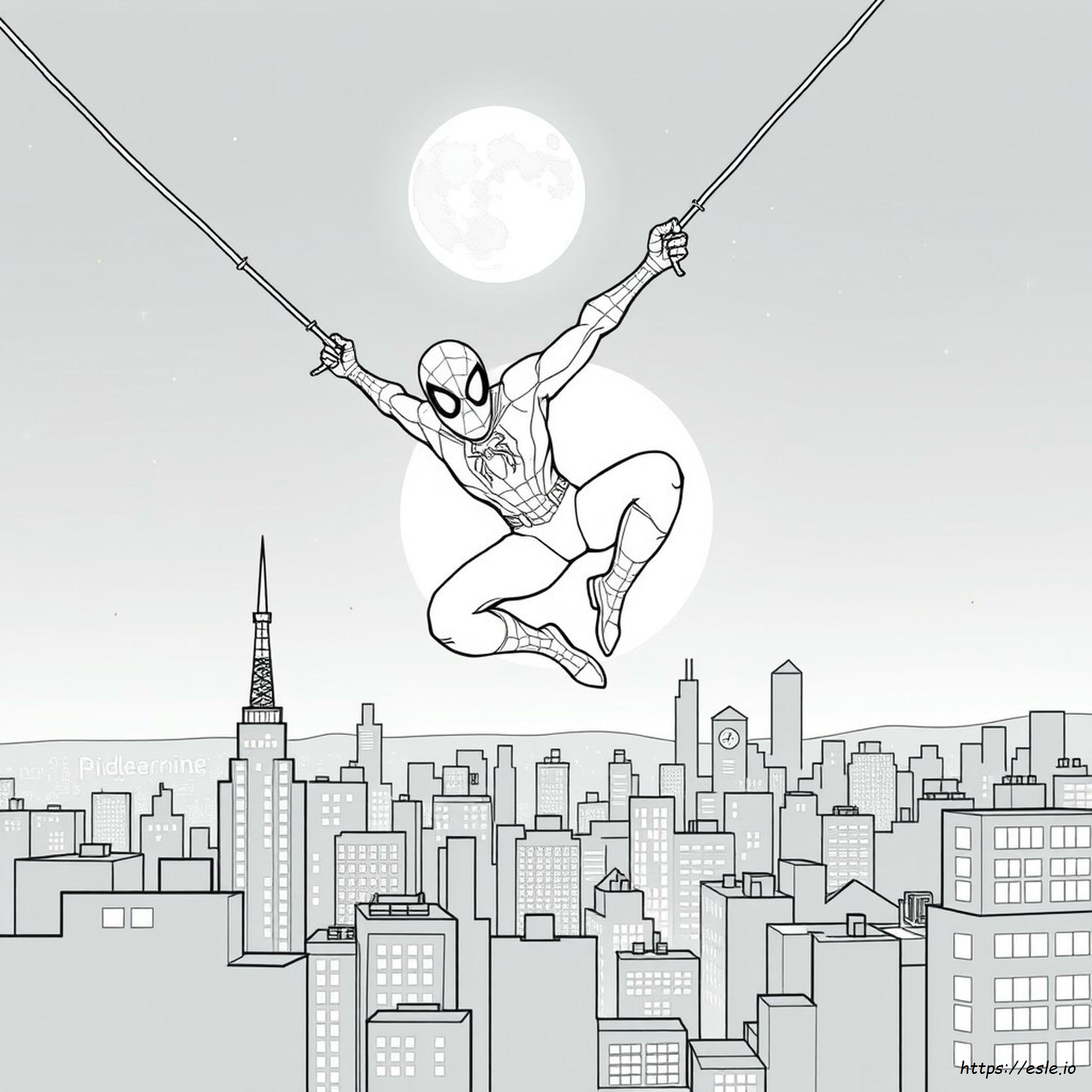 Spider Man Coloring Pages Kids