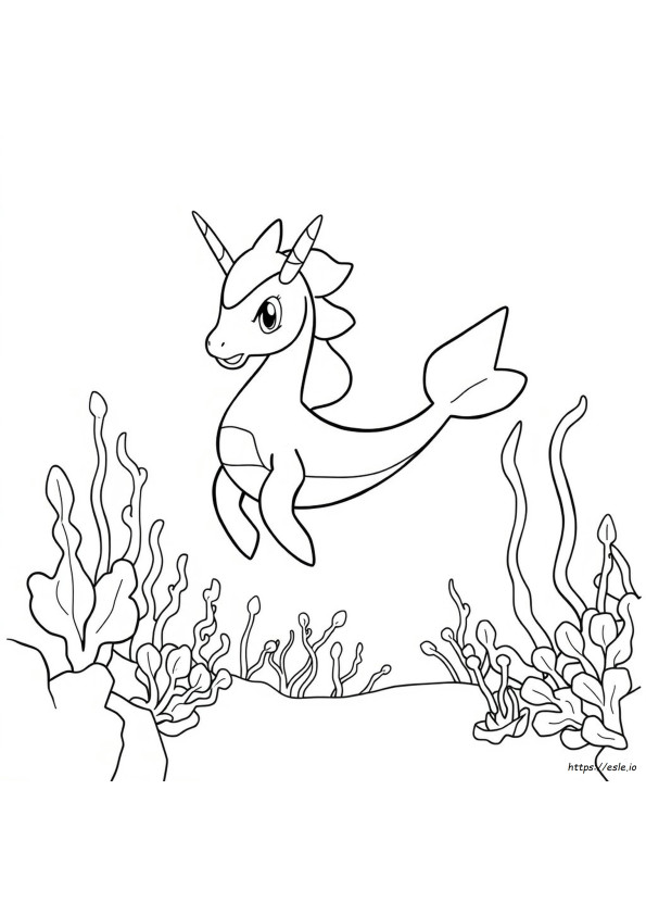 Coloriage Pokémon Hypotrempe