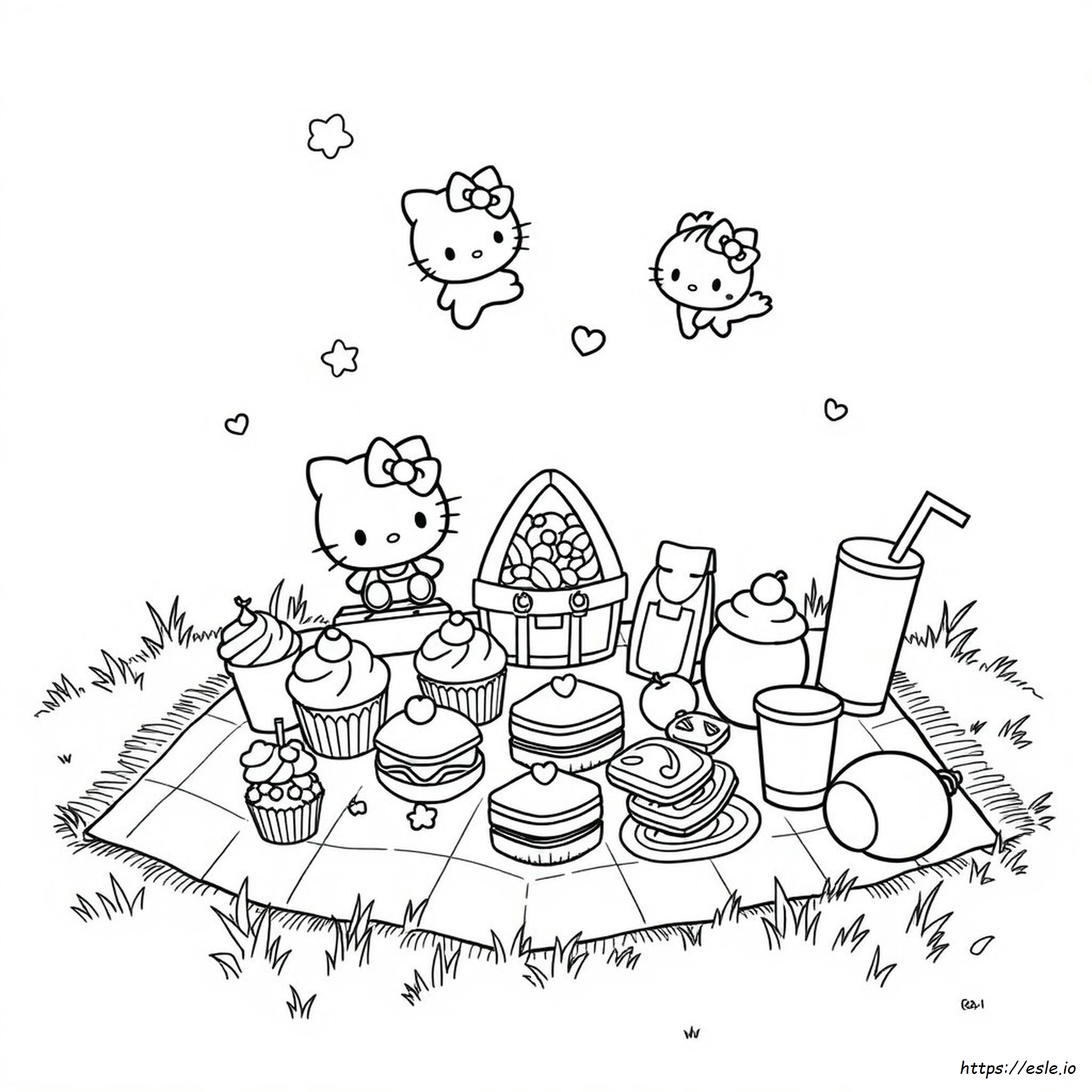 Sanrio Food Coloring Pages