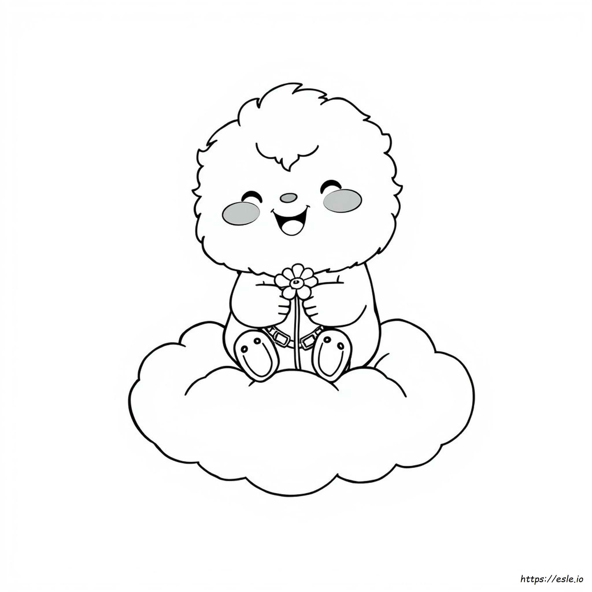 Cute Huggy Wuggy Coloring Pages