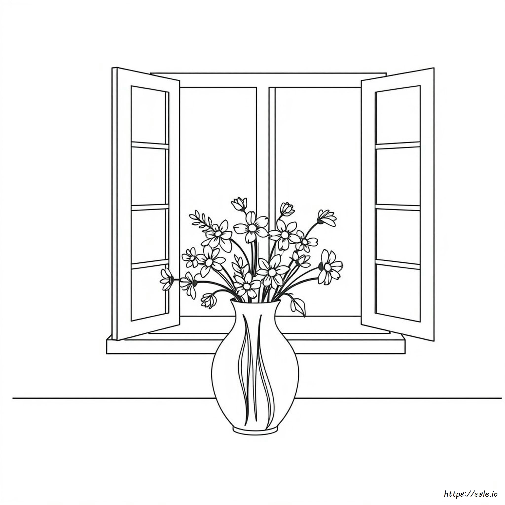 Vase Ausmalbilder
