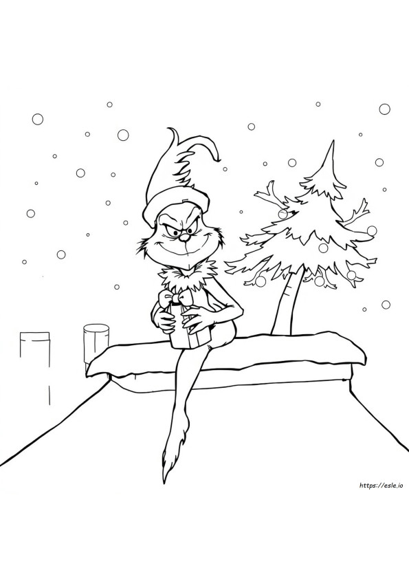 Pagini De Colorat Grinch Pdf