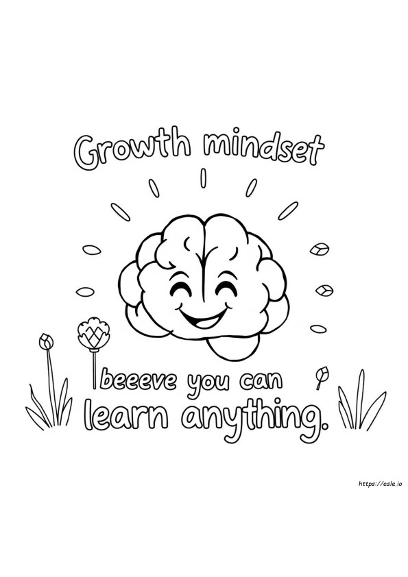 Growth Mindset Coloring Pages Free Pdf