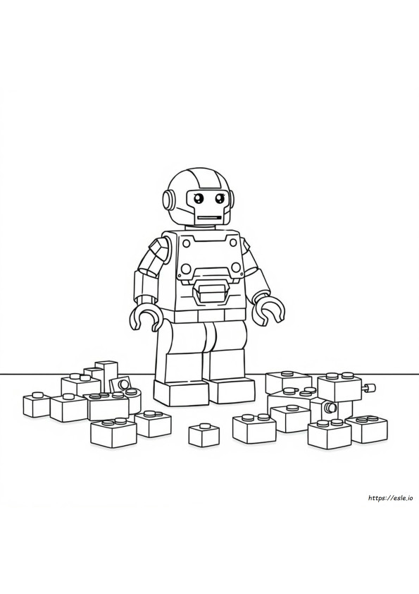Lego Colouring In Pages