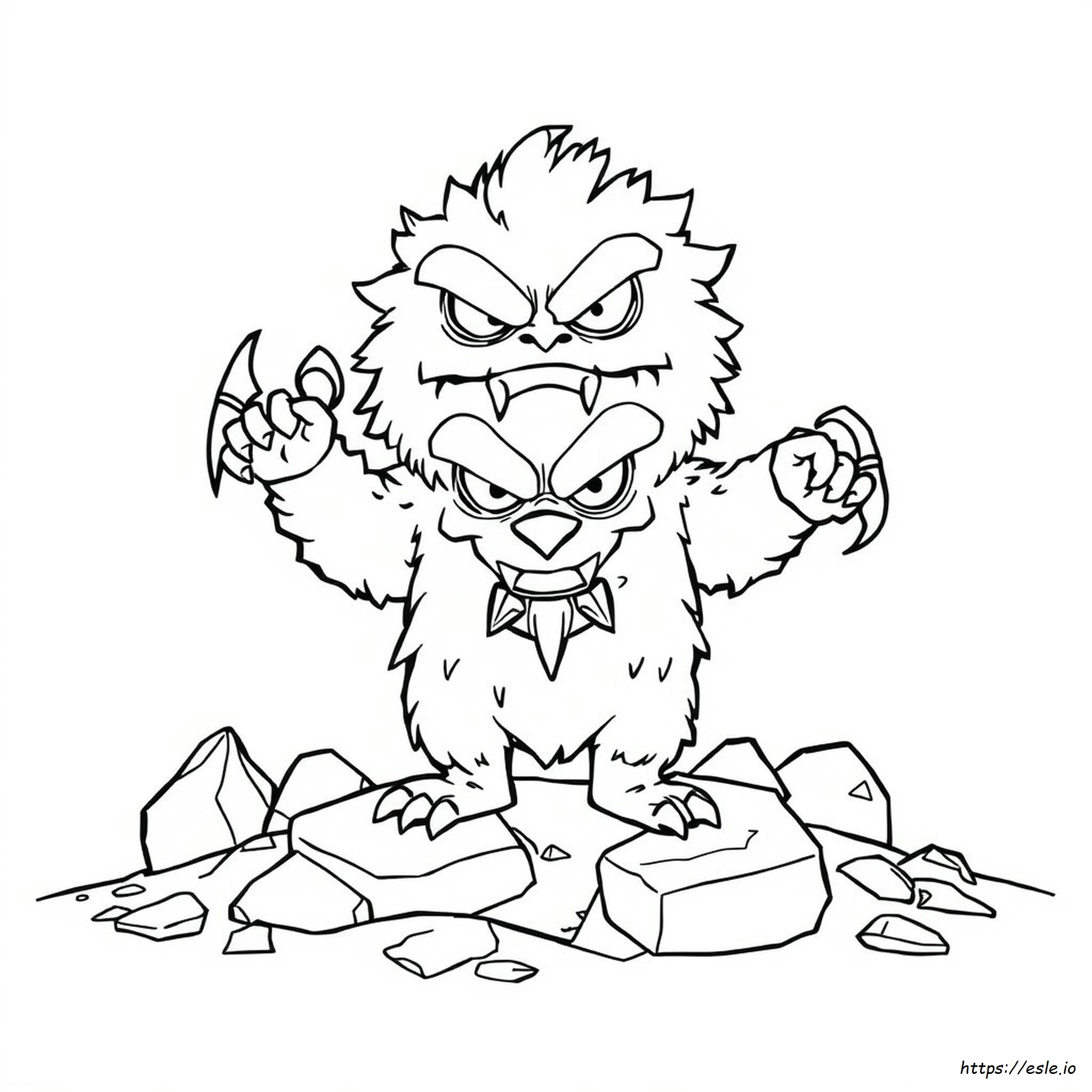 Evil Huggy Wuggy Coloring Pages