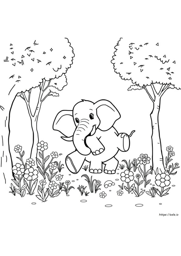 Elefant Beat De Ador Colorat