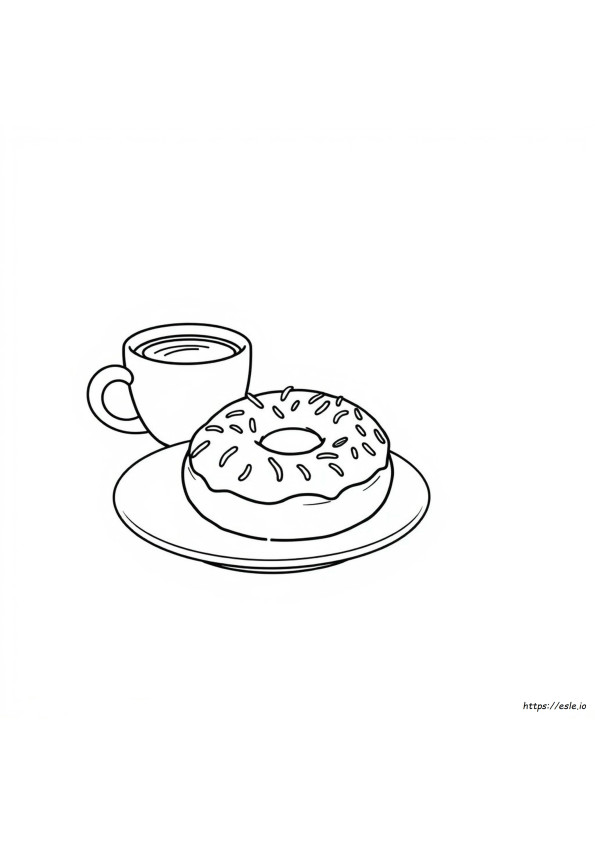Donut Kleurplaten Voor Volwassenen