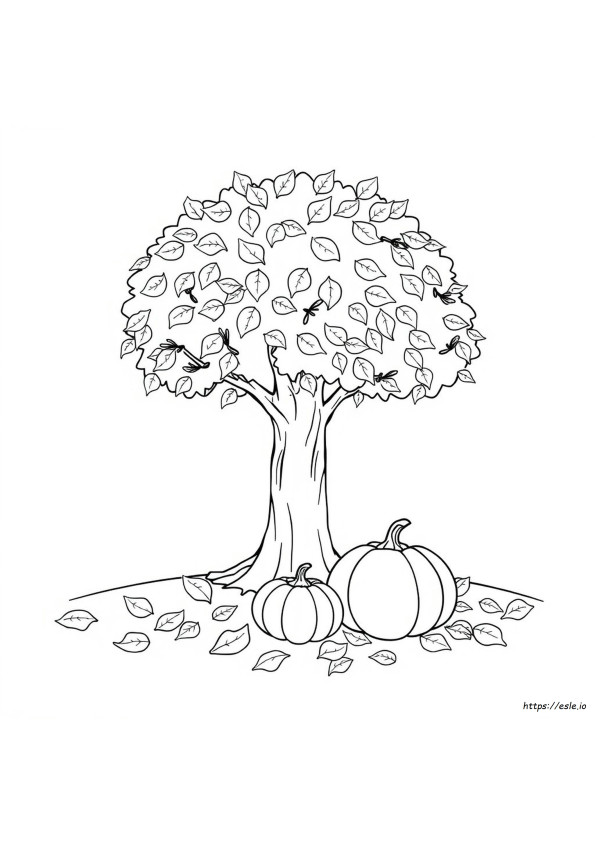 Eerste Herfstdag Kleurplaten Gratis