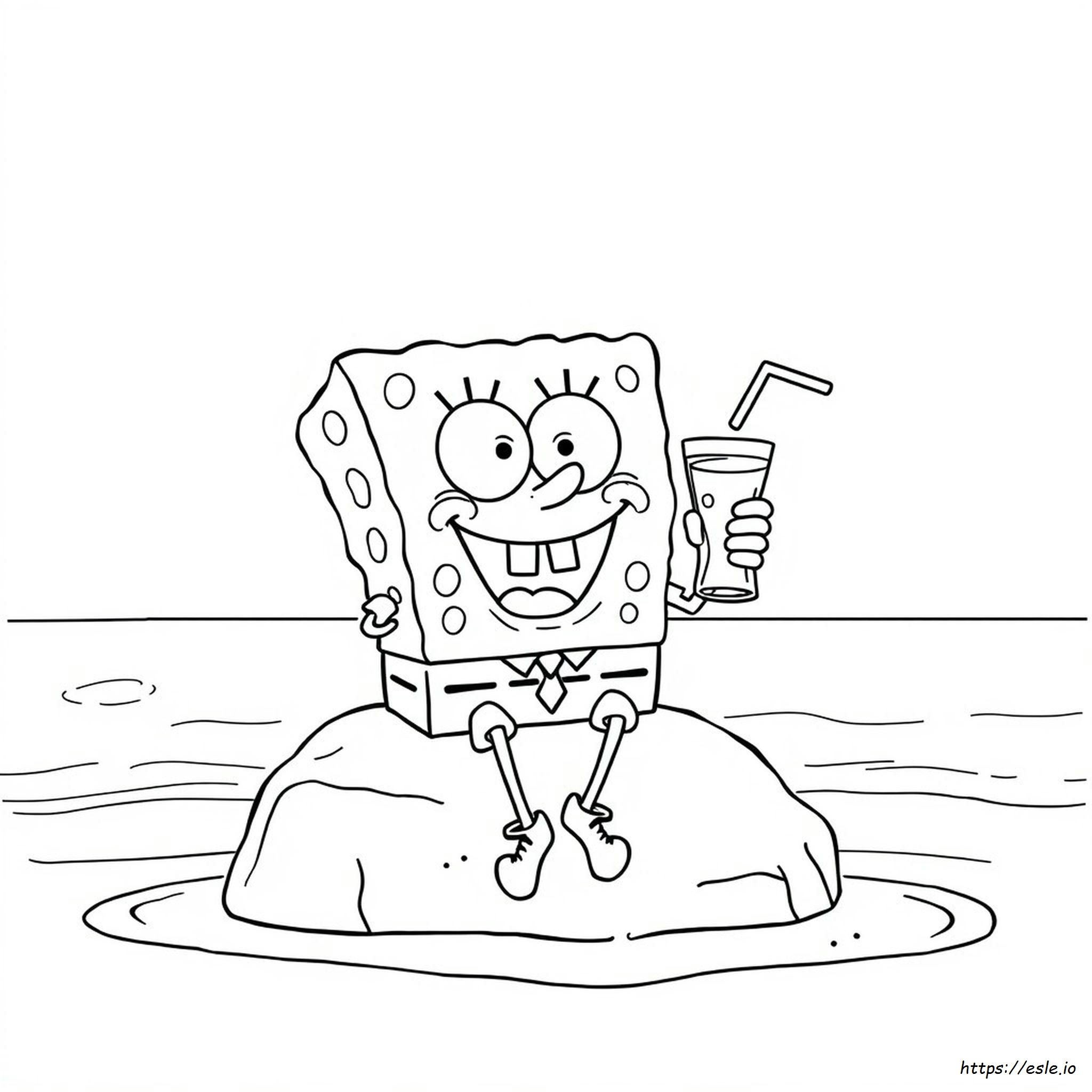 Spongebob Kleurplaat Printbaar Kleurplaat spongebob-kleurplaat-printbaar-kleurplaat