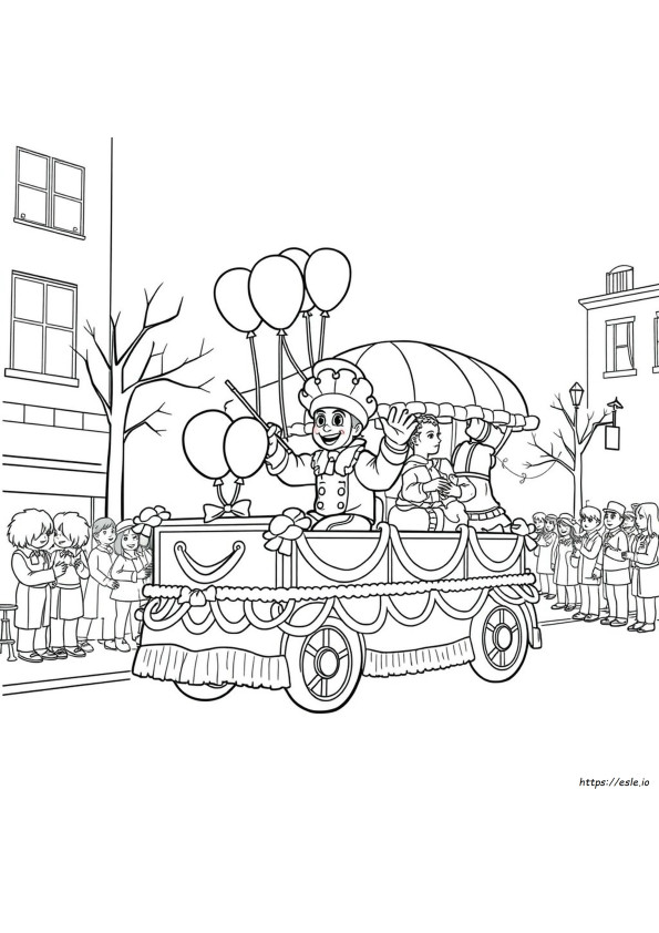 Bonhomme Carnaval Színező Oldalak
