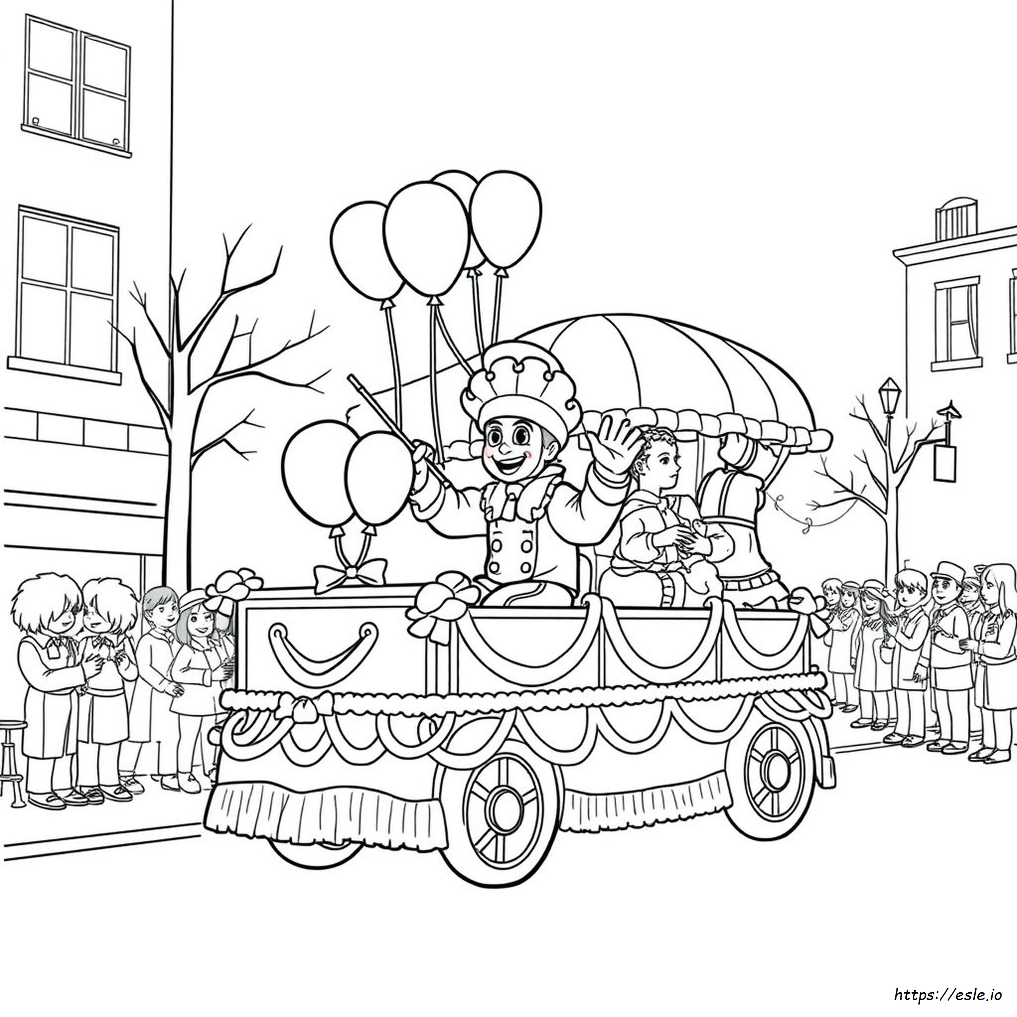 Bonhomme Carnaval Ausmalbilder