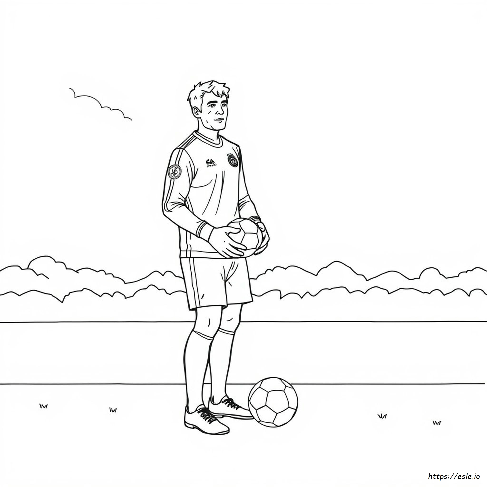 David De Gea Ausmalbilder