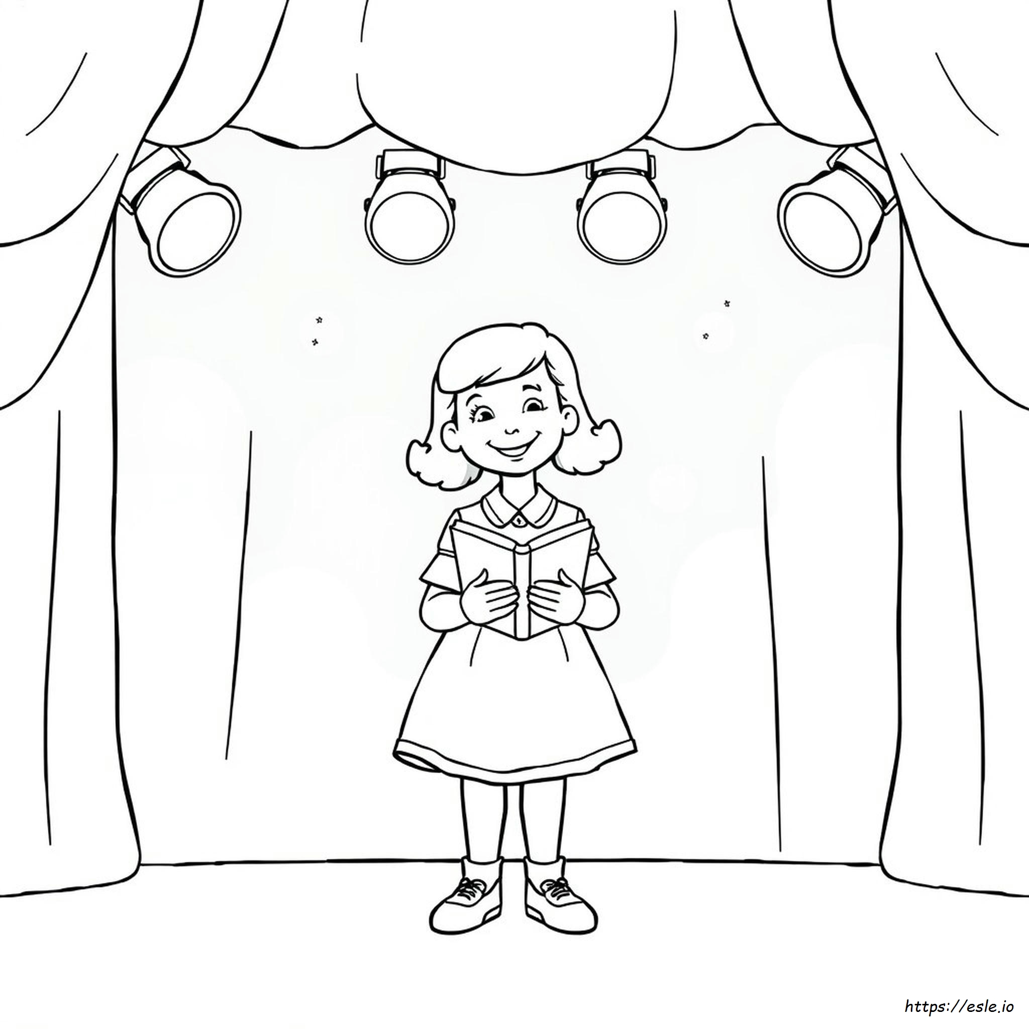 Matilda The Musical Coloring Pages