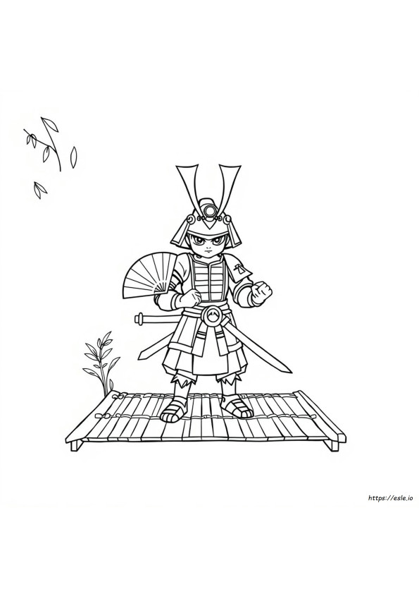 Coloriages Samouraïs