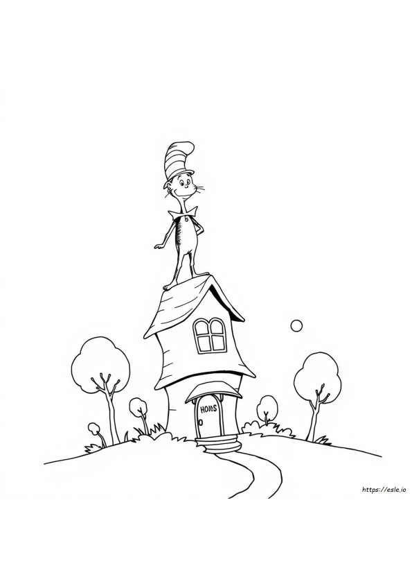 Dr. Seuss Színező Oldalak
