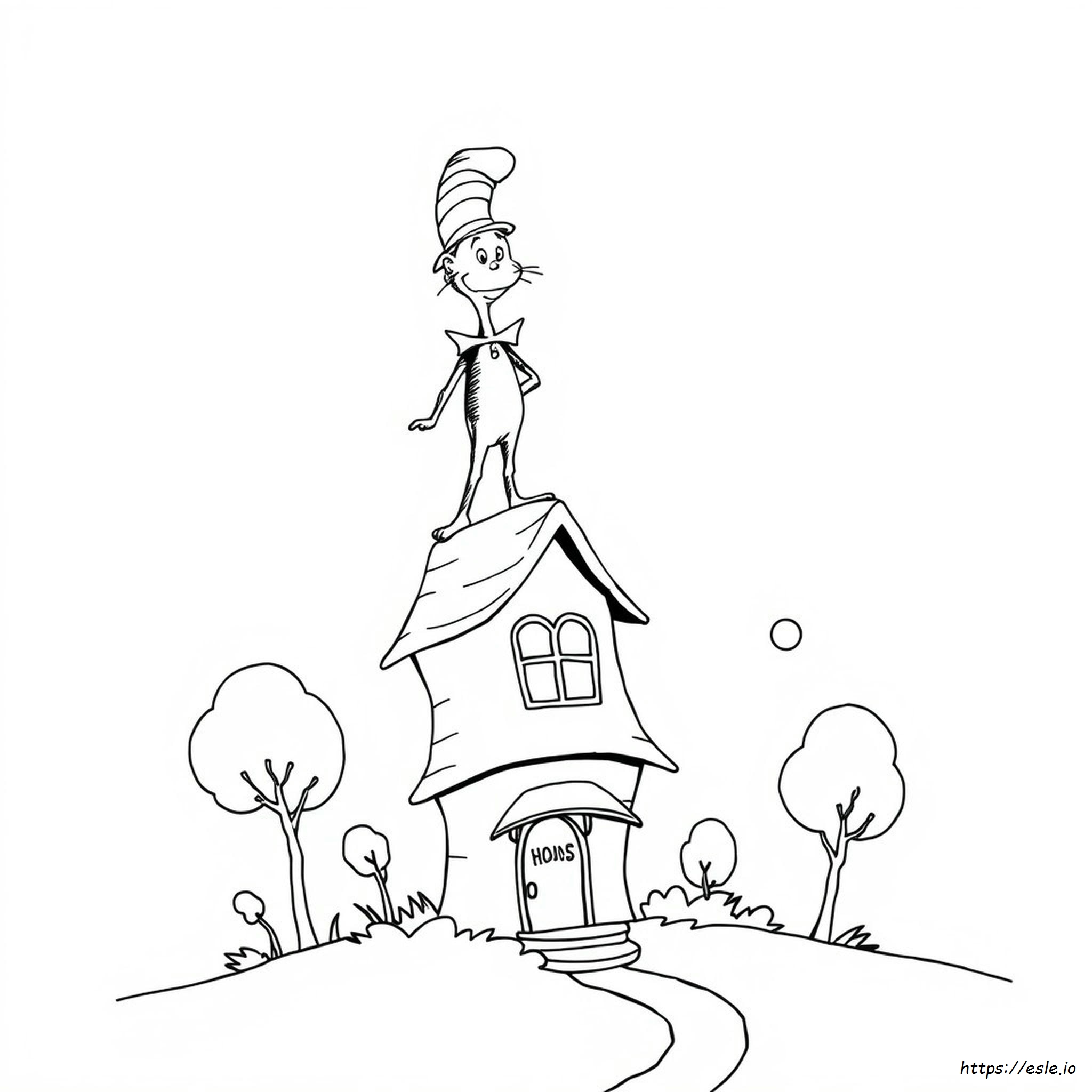 Dr Seuss Colouring Pages