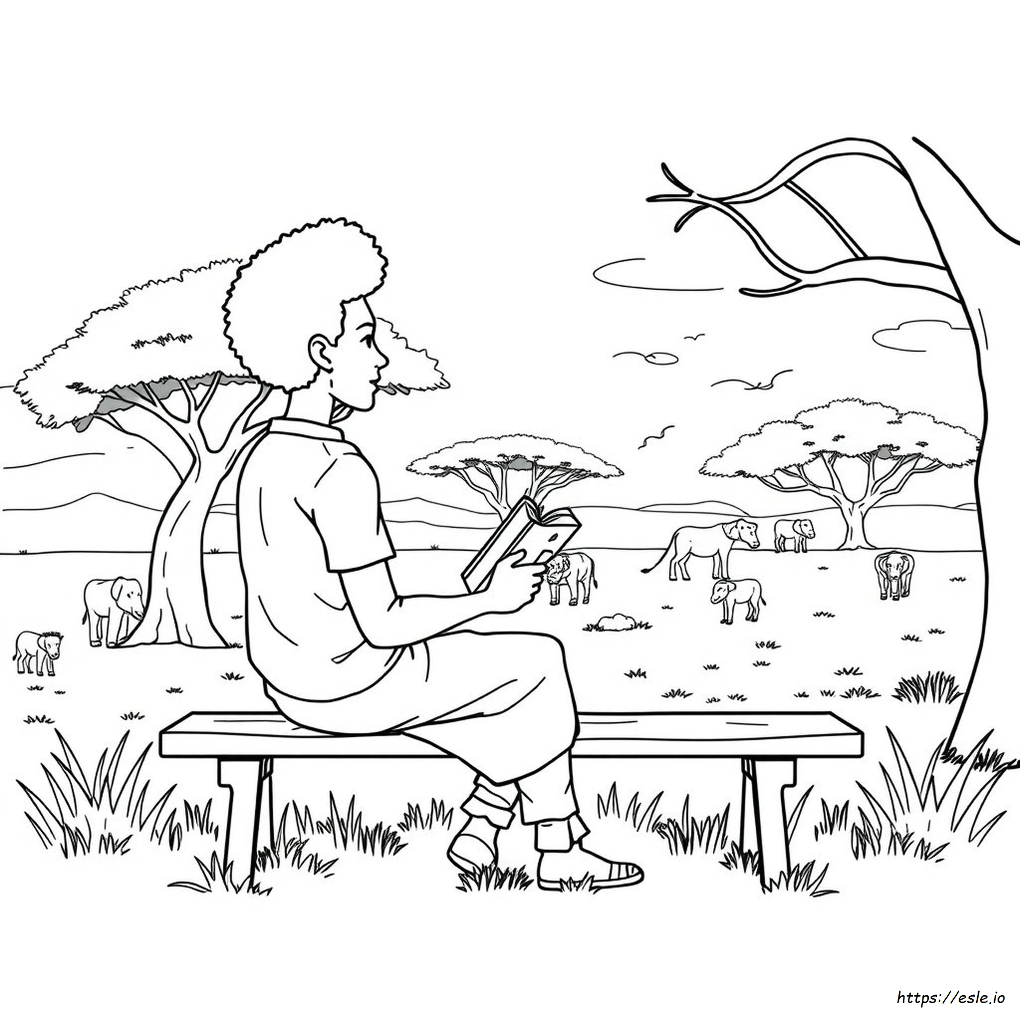 African American Adult Coloring Pages