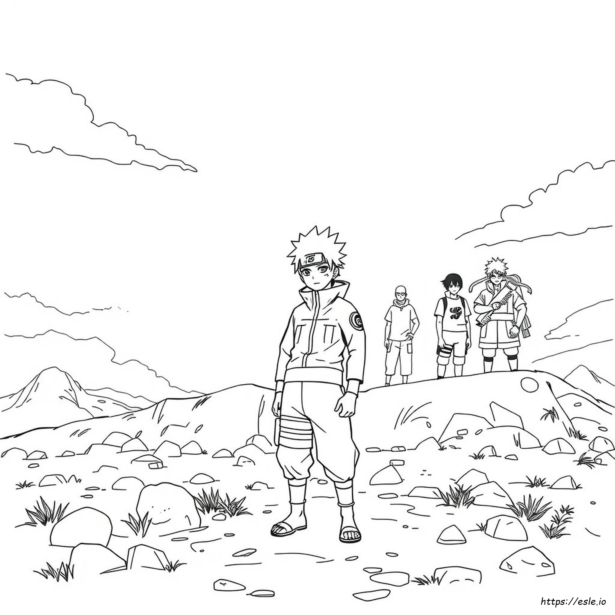 Shippuden Da Colorare