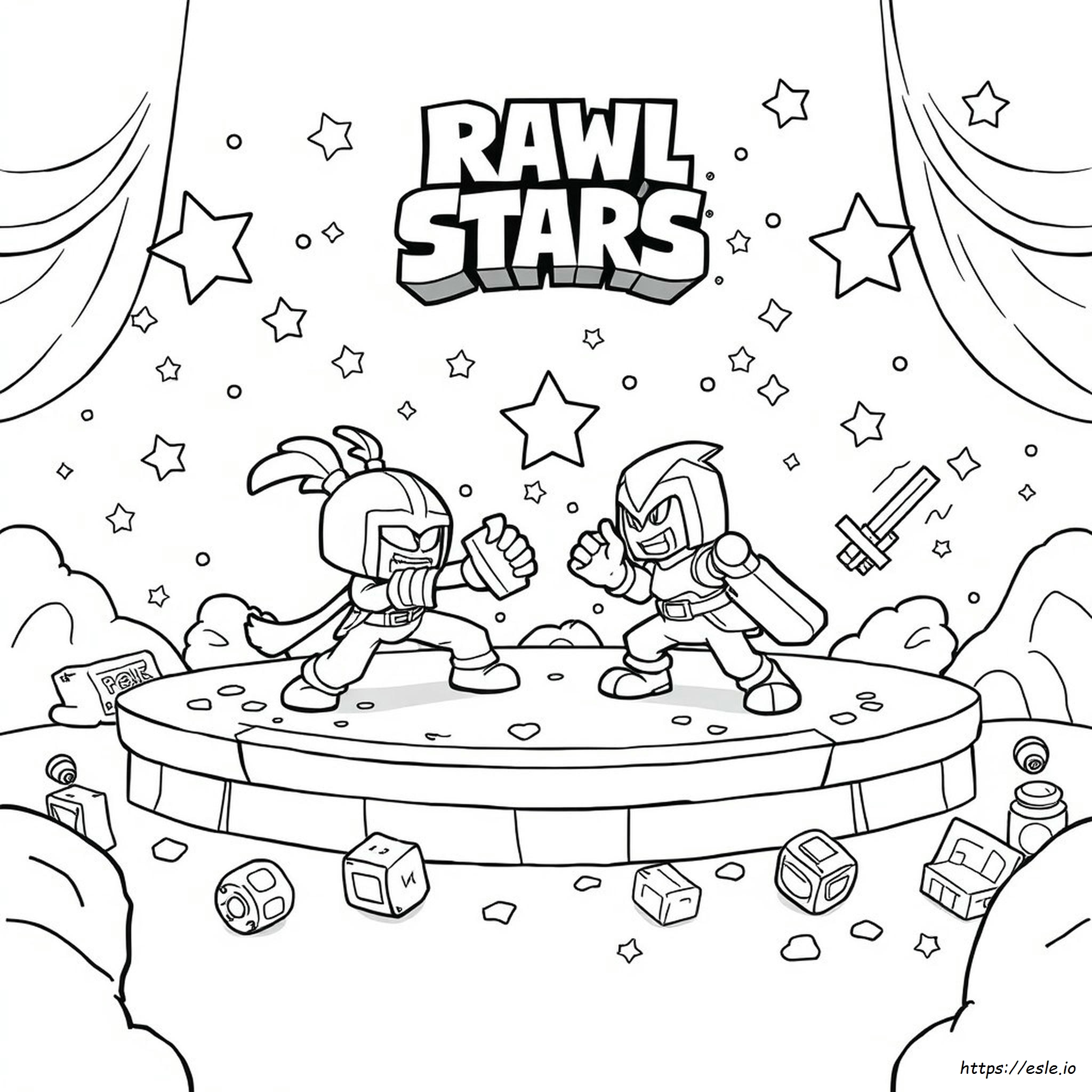 Brawl Stars Colouring In