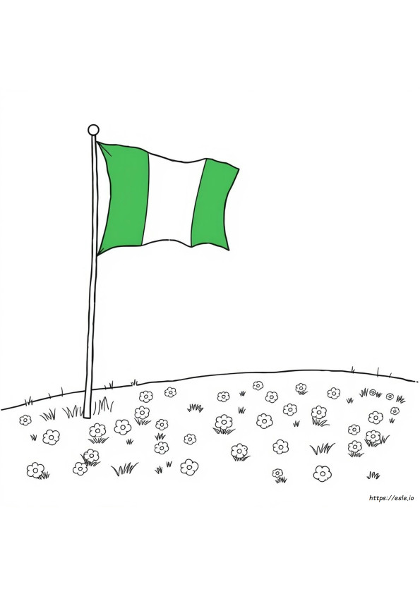 Bandera De Irlanda Para Colorear