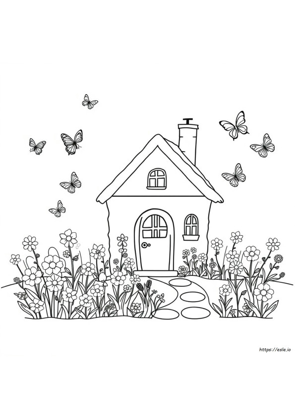 Cottagecore Coloring Pages Printable